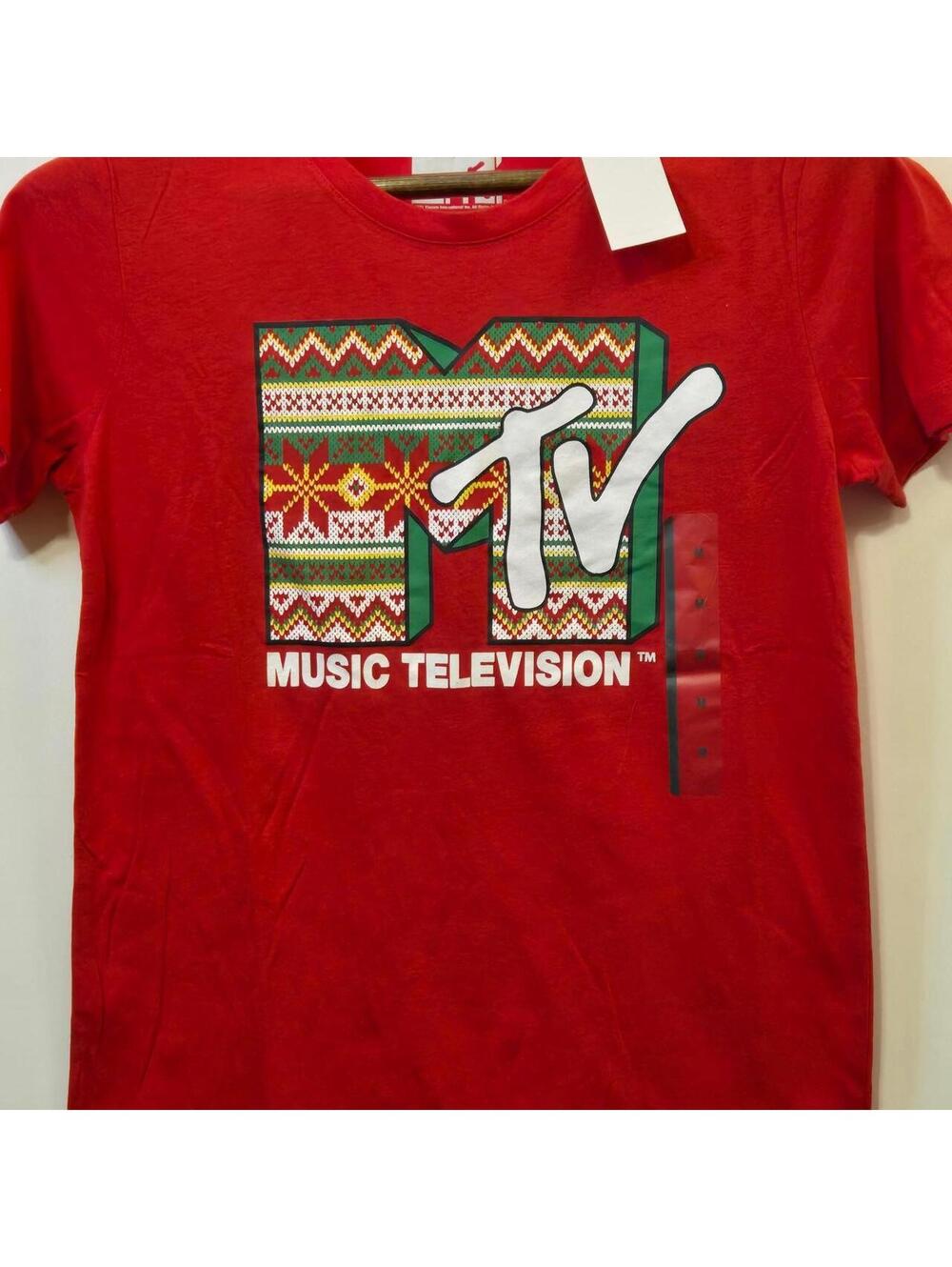 Mtv Women's Red Tshirt